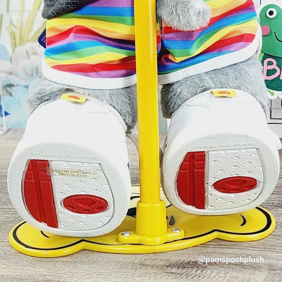 NWT Build A Bear Pride HIPPO & Rainbow Shirt Shorts, Wristie LGBTQ Clothes Heart - Picture 9 of 16